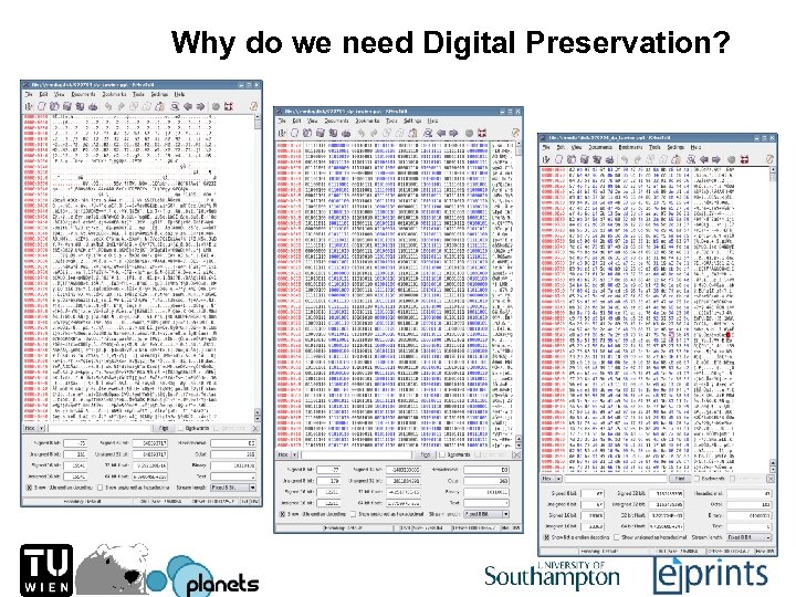 Why do we need Digital Preservation? 
