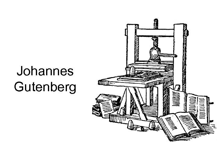 Johannes Gutenberg 