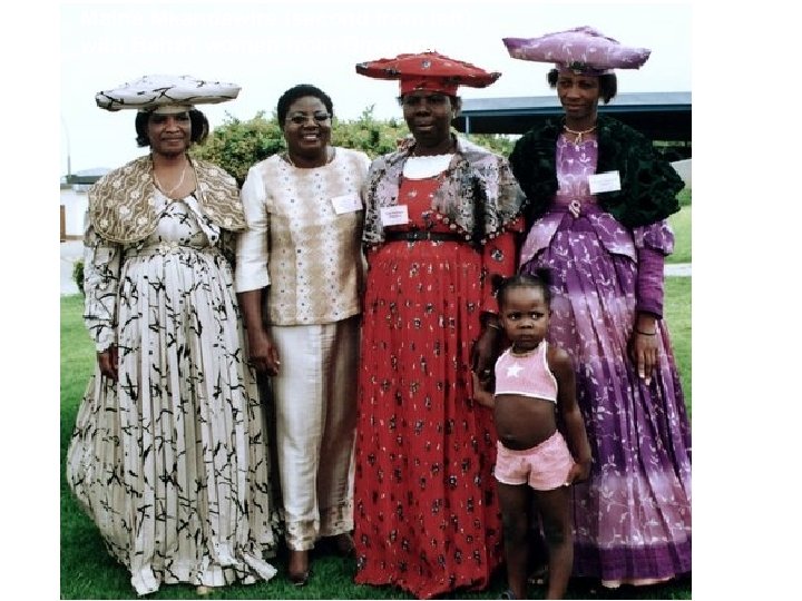 Maina Mkandawire (second from left) with Baha'i women from Omaruru 