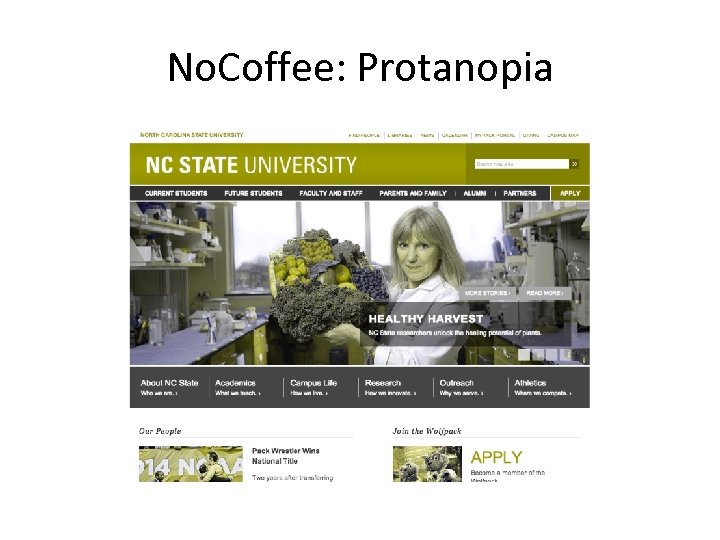 No. Coffee: Protanopia 