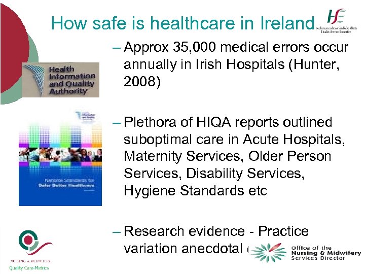 How safe is healthcare in Ireland – Approx 35, 000 medical errors occur annually