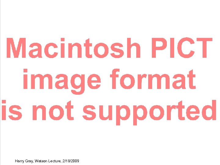 Harry Gray, Watson Lecture, 2/18/2009 