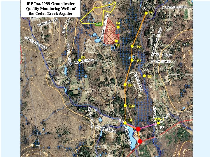 i. EP Inc. 1988 Groundwater Quality Monitoring Wells of the Cedar Brook Aquifer A