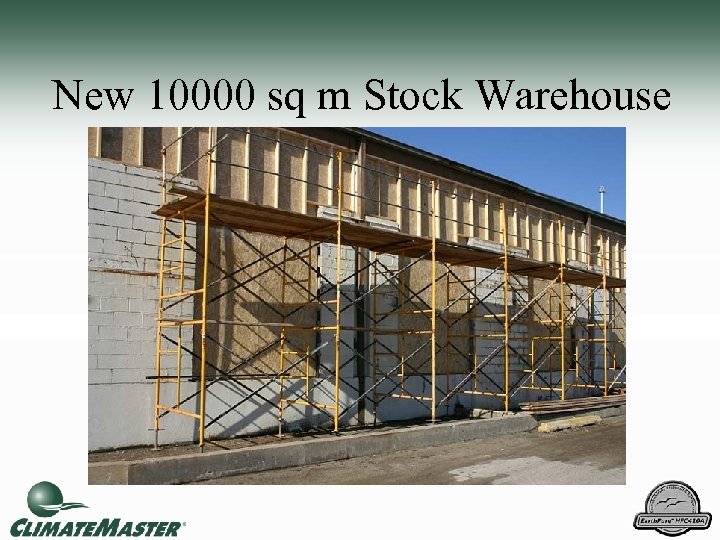 New 10000 sq m Stock Warehouse 
