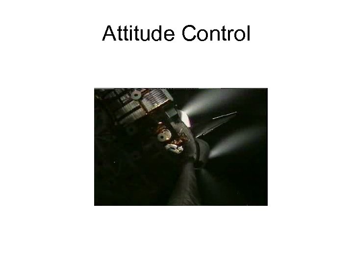 Attitude Control 