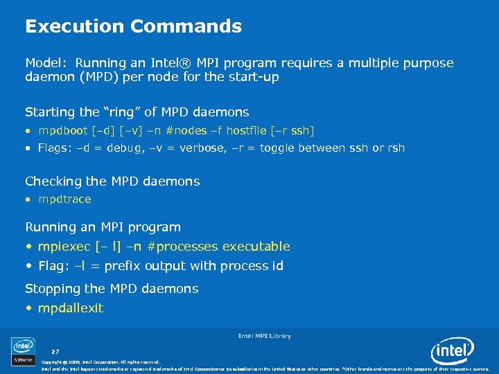 Intel MPI Library Cluster Software And Technologies Software