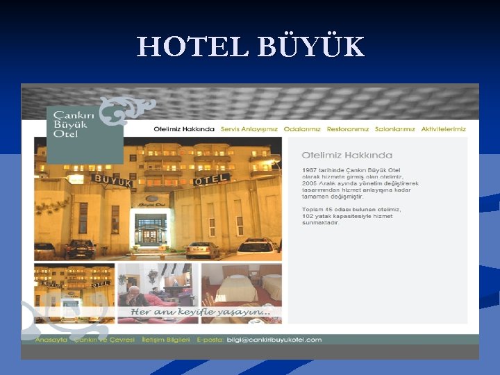 HOTEL BÜYÜK 