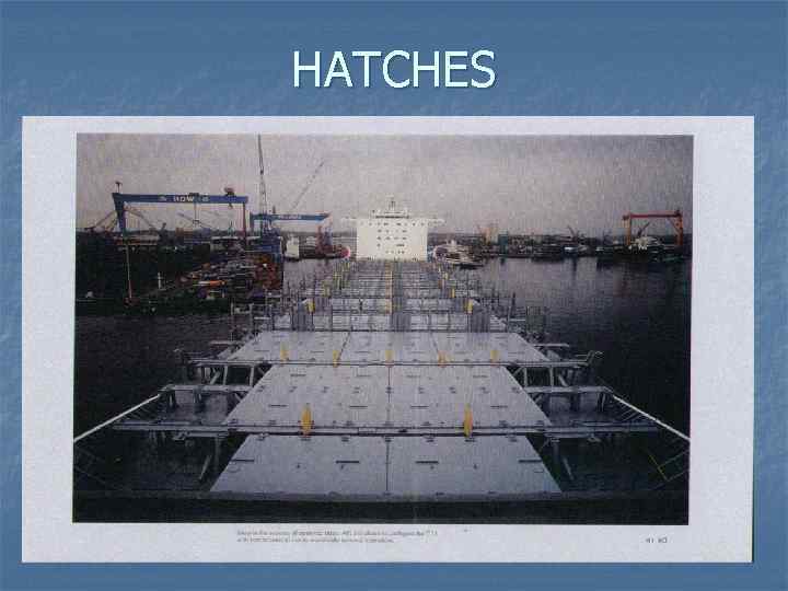 HATCHES 