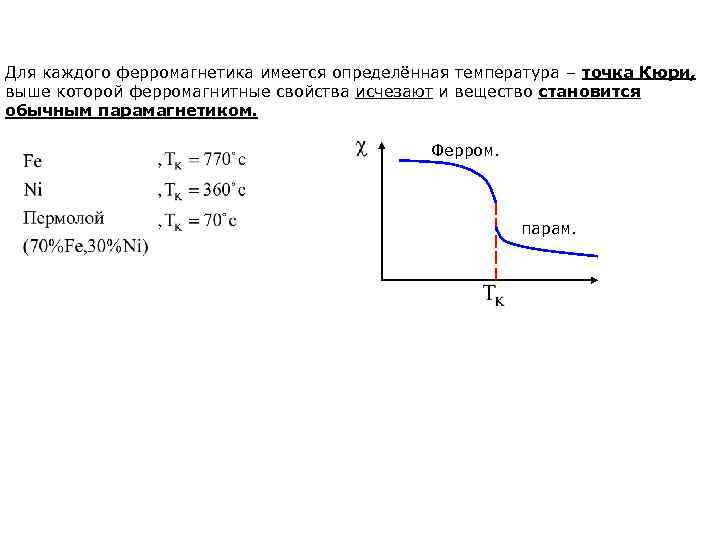 Точка кюри. Точка Кюри для ферромагнетиков график. Точка Кюри на графике гистерезиса. Точка Кюри для ферромагнетиков таблица. Температура Кюри на графике.