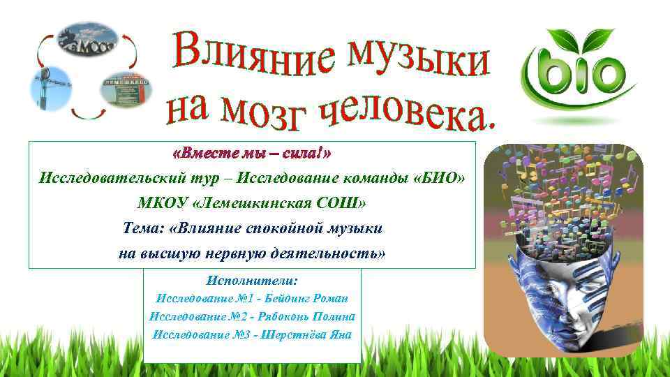  «Вместе мы – сила!» Исследовательский тур – Исследование команды «БИО» МКОУ «Лемешкинская СОШ»