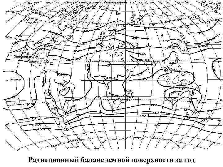 160 180 160 140 120 100 к западу от Гринвича 0 к востоку от