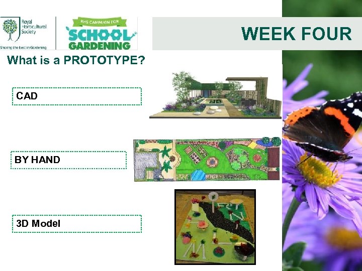 WEEK FOUR What is a PROTOTYPE? CAD BY HAND 3 D Model 