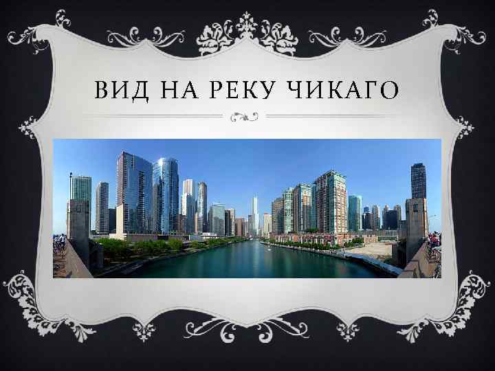 ВИД НА РЕКУ ЧИКАГО 