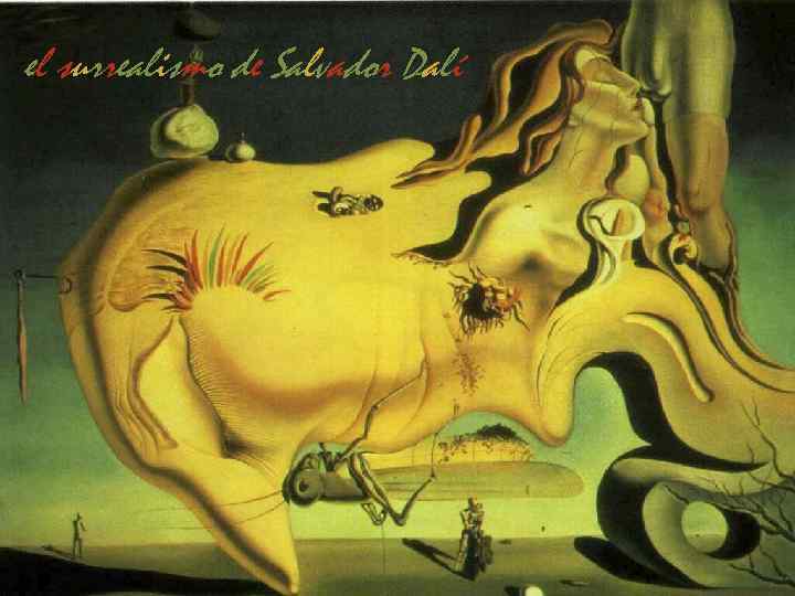 el surrealismo de Salvador Dalí 