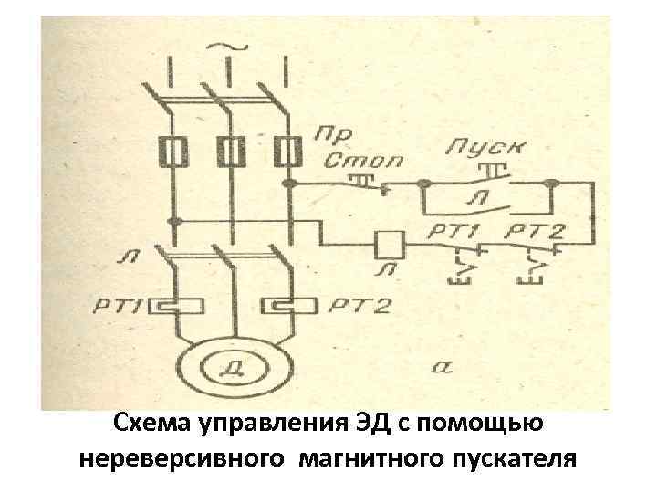 Как работает схема управления