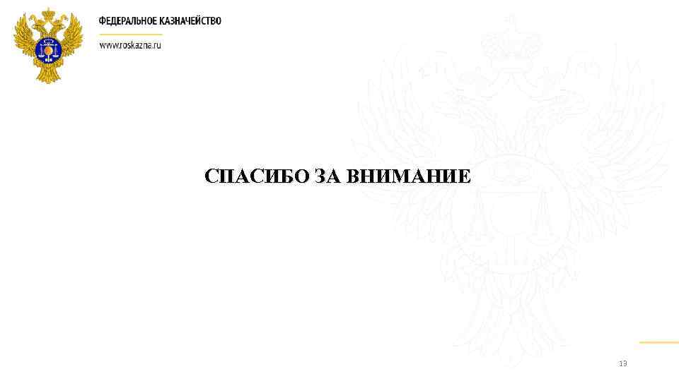 СПАСИБО ЗА ВНИМАНИЕ 13 