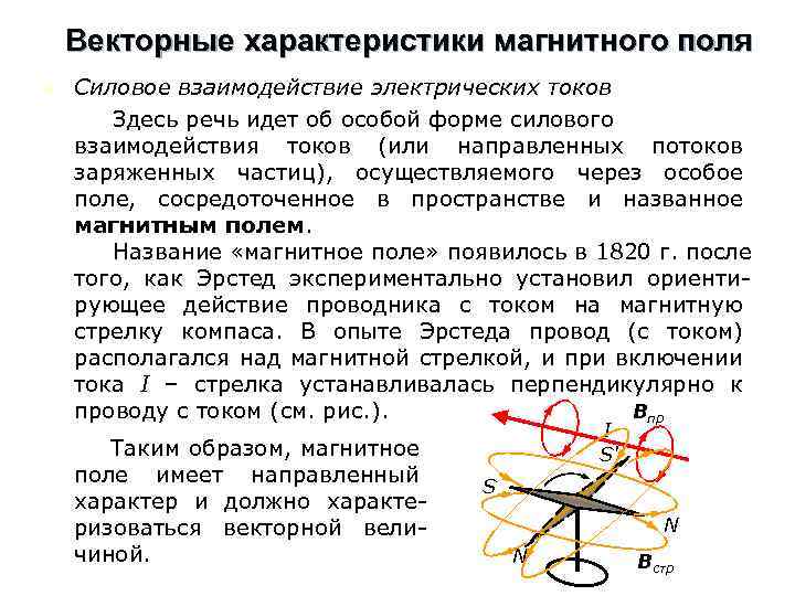 Векторную характеристику магнитного поля называют