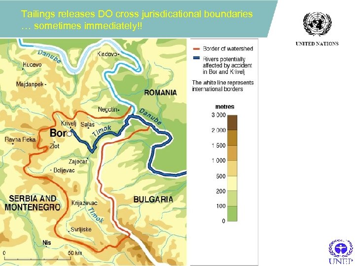 Tailings releases DO cross jurisdicational boundaries … sometimes immediately!! 