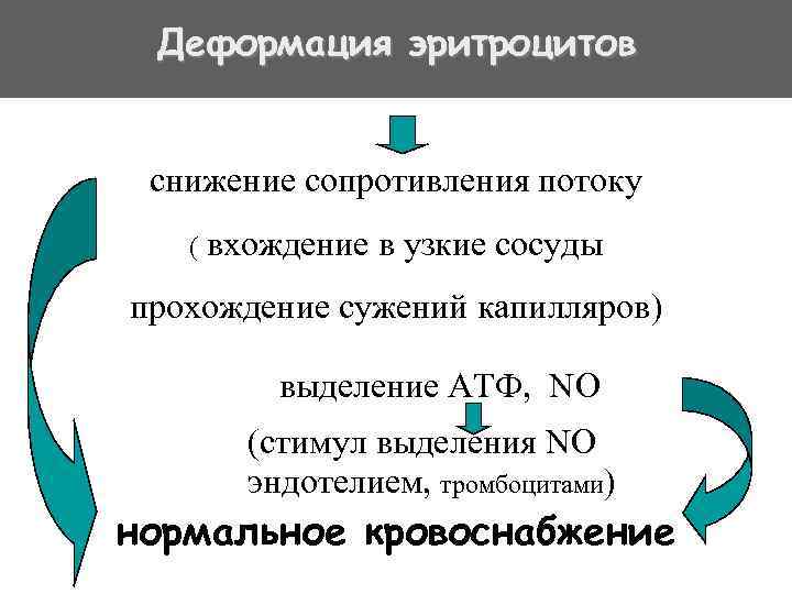 Снижение сопротивления. Деформация эритроцитов. Обратимая деформация эритроцитов. Способность к деформации у эритроцитов. Деформация эритроцитов в капиллярах.