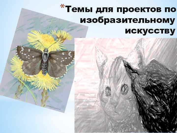 *Темы для проектов по изобразительному искусству 