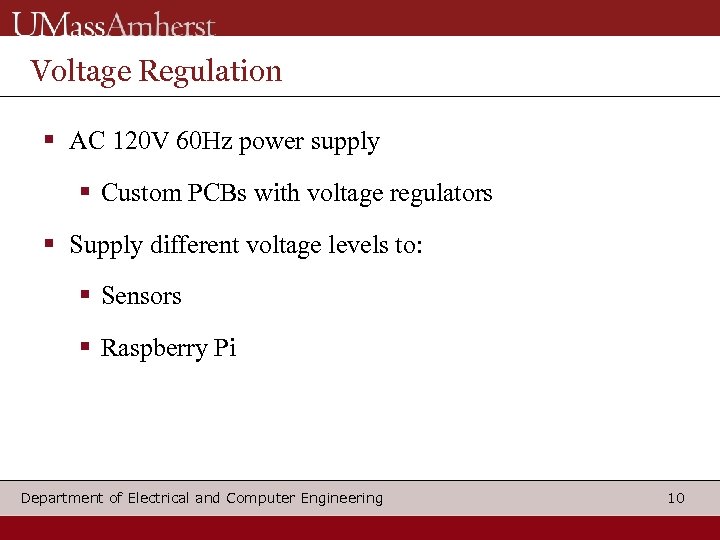Voltage Regulation AC 120 V 60 Hz power supply Custom PCBs with voltage regulators