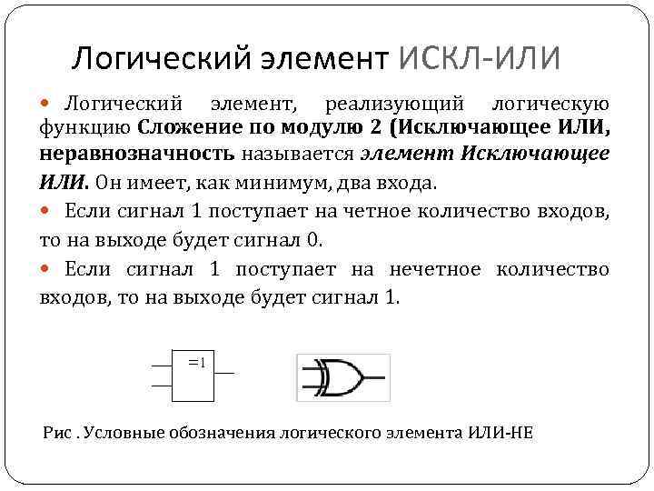 Схема из функциональных элементов реализует функцию