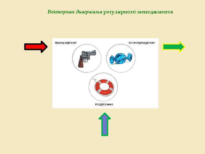 Векторная диаграмма регулярного менеджмента 