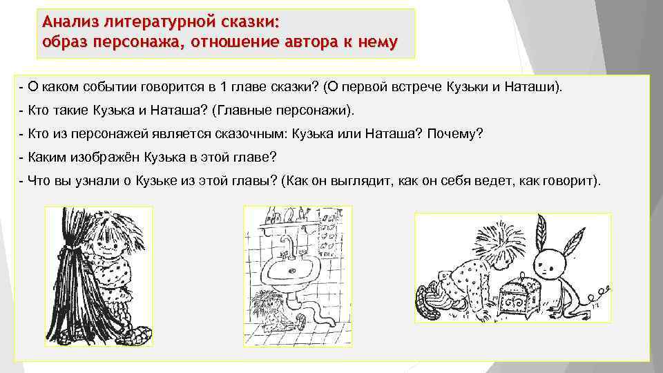 Изображение героя в художественном произведении