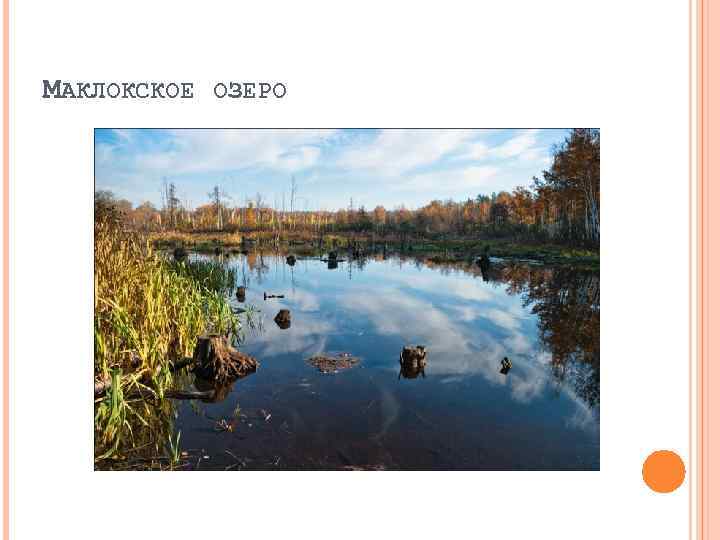 МАКЛОКСКОЕ ОЗЕРО 