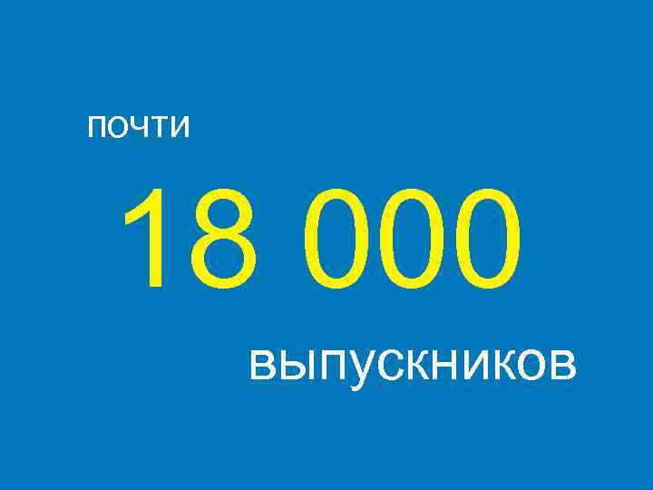 почти 18 000 выпускников 