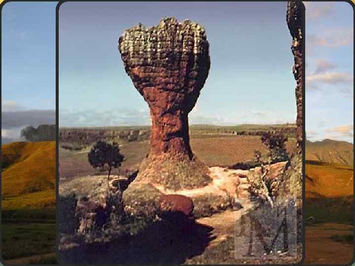 Гвианское плоскогорье - выступ докембрийского фундамента в северной части Южно-Американской платформы 