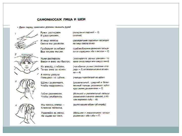 Презентация логопедический самомассаж