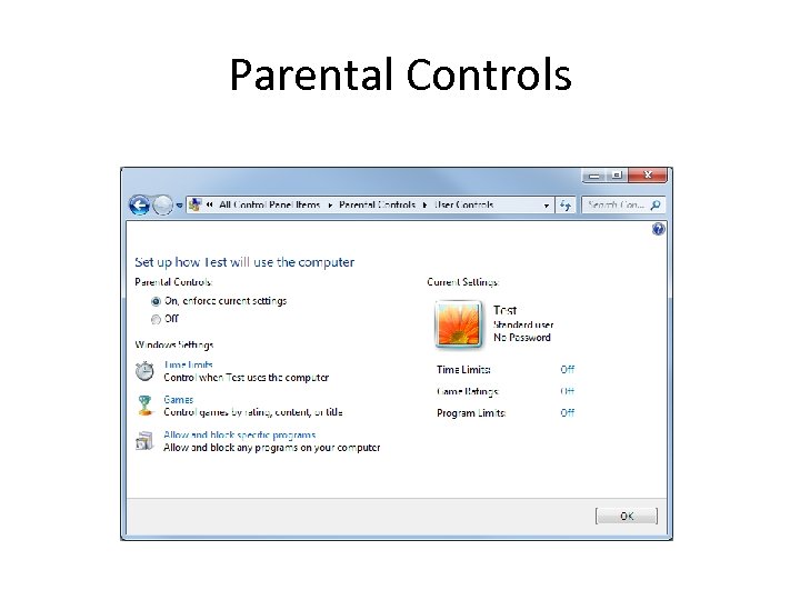 Parental Controls 