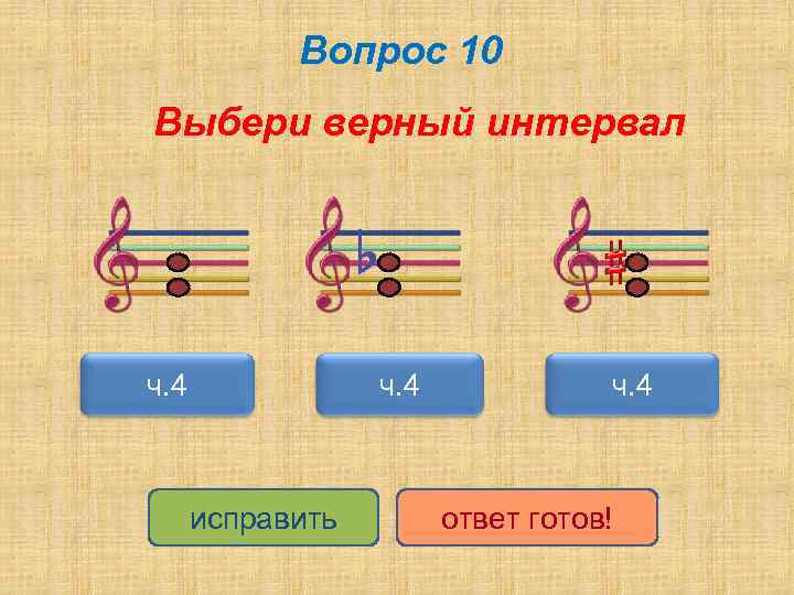 Вопрос 10 Выбери верный интервал ч. 4 исправить ч. 4 ответ готов! 