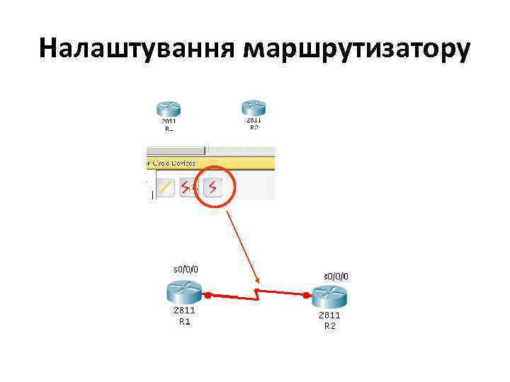 Налаштування маршрутизатору 