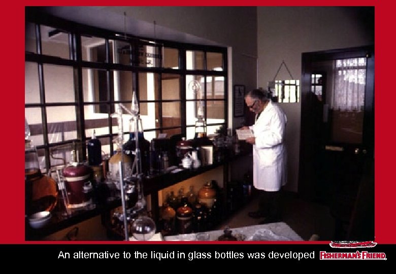 An alternative to the liquid in glass bottles was developed 