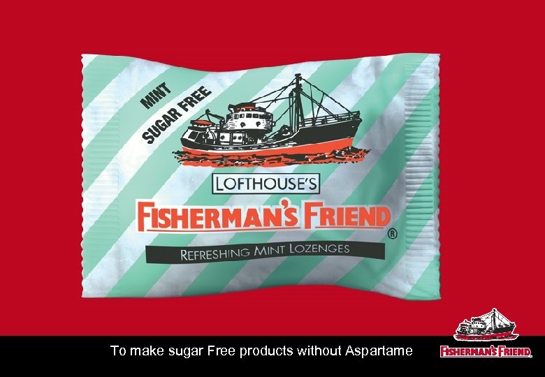 To make sugar Free products without Aspartame 