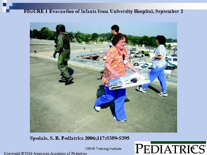 FIGURE 1 Evacuation of infants from University Hospital, September 2 Spedale, S. B. Pediatrics