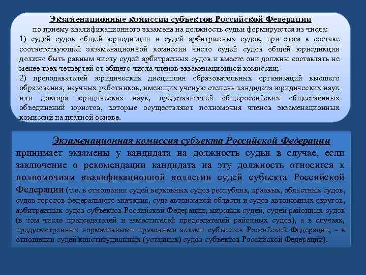 План подготовки к экзамену на адвоката