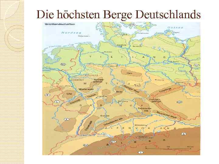 Die höchsten Berge Deutschlands 