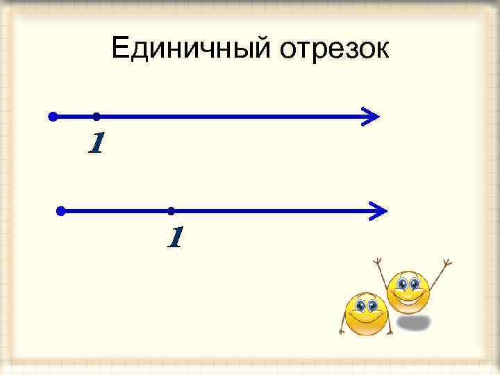 Единичный отрезок 