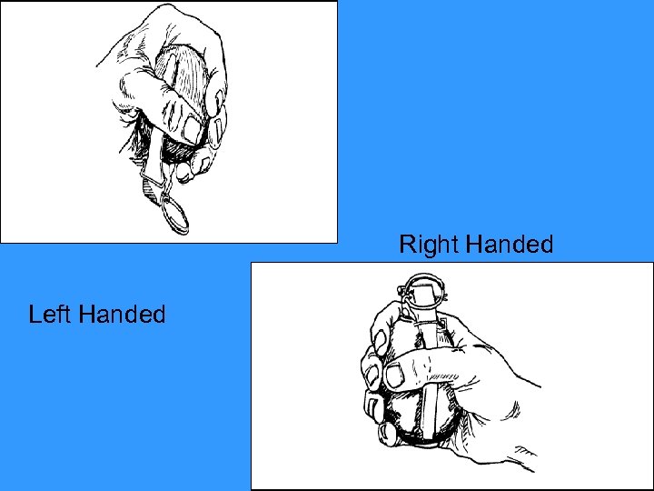 Right Handed Left Handed 