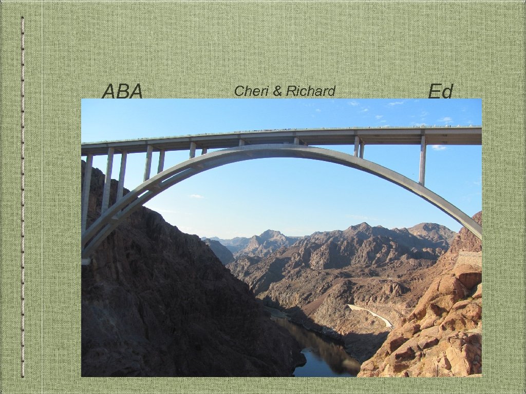 ABA Cheri & Richard Ed 