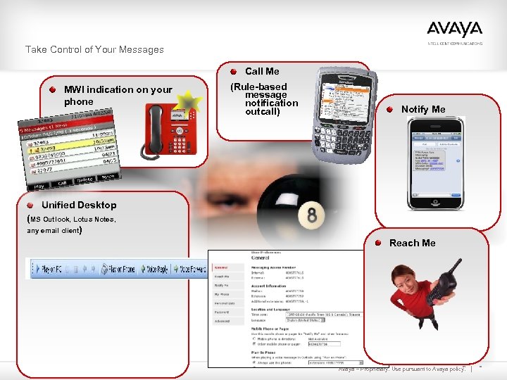 Take Control of Your Messages Call Me MWI indication on your phone (Rule-based message