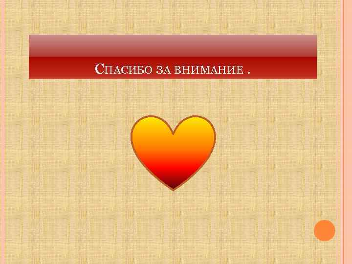 СПАСИБО ЗА ВНИМАНИЕ. 