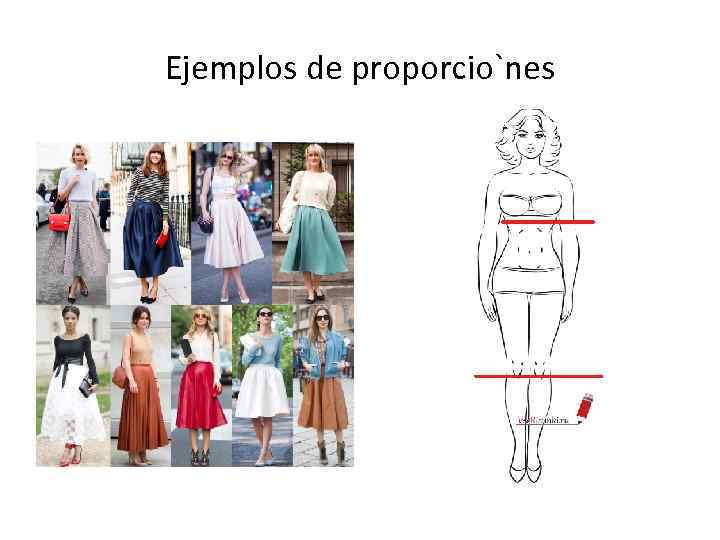Ejemplos de proporcio`nes 