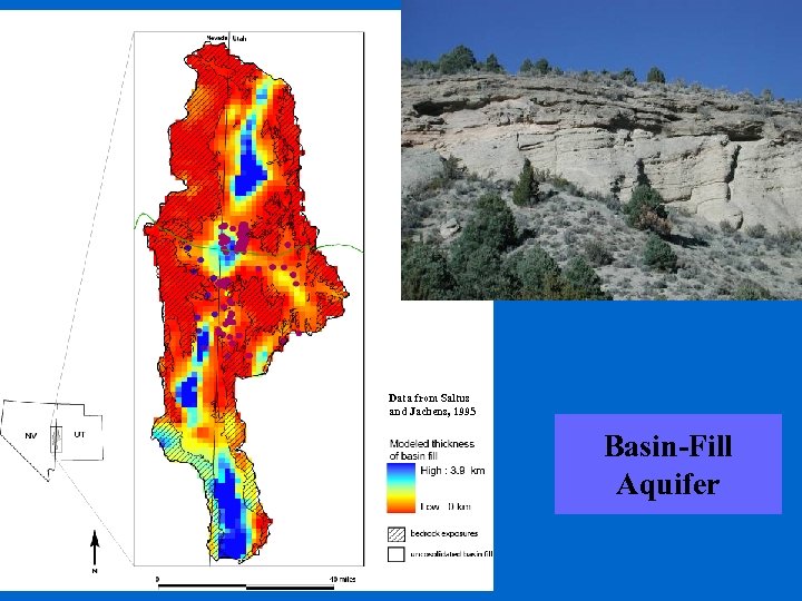 Basin fill 2 Data from Saltus and Jachens, 1995 Basin-Fill Aquifer Basin Fill 