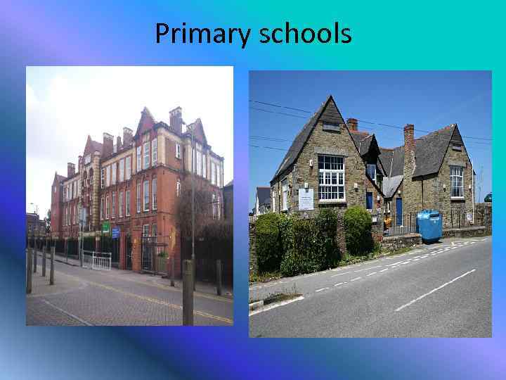 Primary schools 