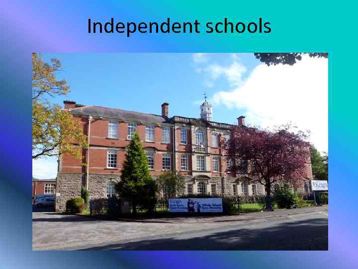 Independent schools 