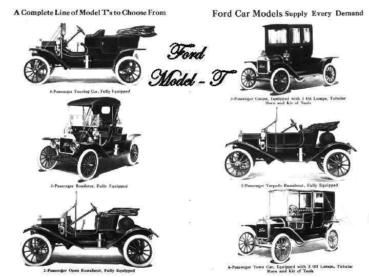 Ford Model - T 